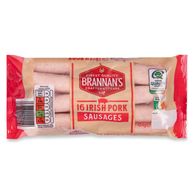 Irish Pork Sausages 454g 16 Pack Brannan's